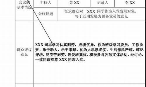 群众评议_群众评议党员意见30篇范文