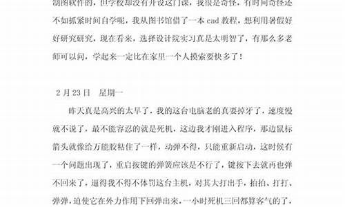 设计院实习日记_设计院工作日记